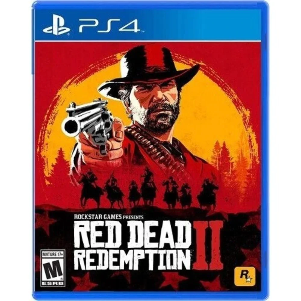 Red Dead Redemption 2 - Sony PlayStation 4 PS4 + Map Insert CD Perfect